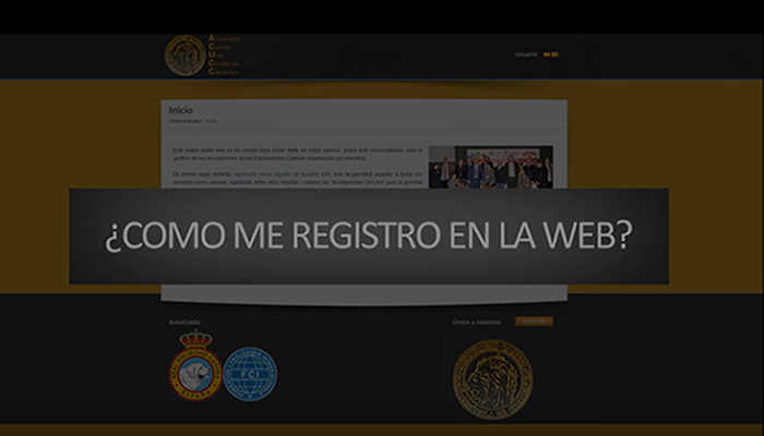 Registro web